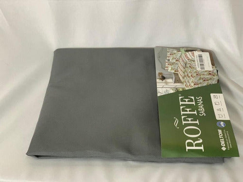 Pack of 3 Adjustable Queen Size Sheets 220 X 240 Cm - Roffe 23