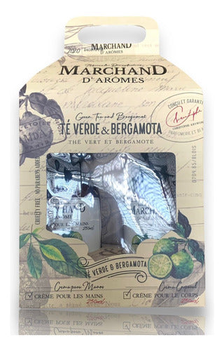 Marchand D´Arômes Gift Set Duo Green Tea and Bergamot 0