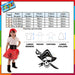 Disfraces Candela Disfraz De Pirata Nena Halloween Terror Bandana Cosplay 2