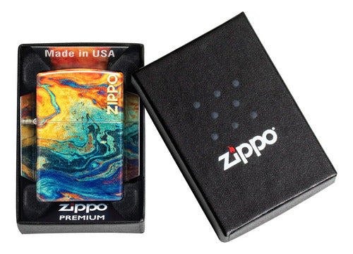 Zippo 48778 Colorful Design Original Warranty 1