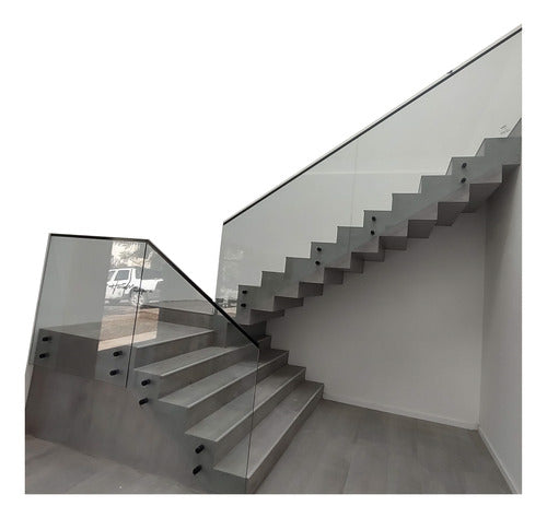 Herramar Glass Railing for Stairs and Balconies 0