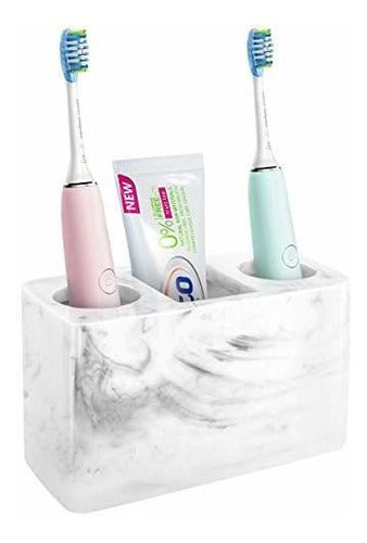 Luxspire - Resin Toothbrush Holder, 3 Slots 0