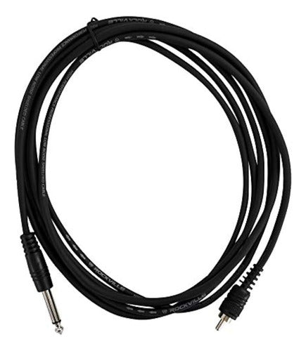 Rockville Rcq10 14 Ts Desequilibrado Un Solo Cable Rca De 10 0