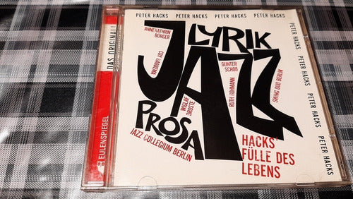 Peter Hacks - Jazz / Lyrik / Prosa - Cd Importado Unico 0