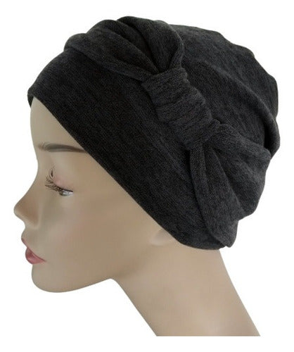 Soft and Warm Oncology Turban Hat for Transitional Seasons 2