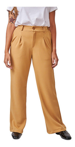 ALARA.SHOP High-Waisted Wide Leg Tailored Pants 0