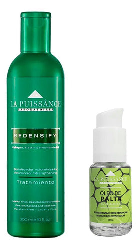 La Puissance Redensify Volumizing Strengthening Treatment 300 Ml + Avocado Oil 0