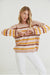 Colorful Striped Round Neck Sweater by Nano #SW2408 14