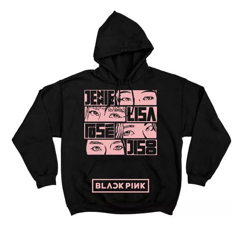 DL Diseño & Estampado Buzo Canguro De Black Pink Integrantes Kpop Unisex 0