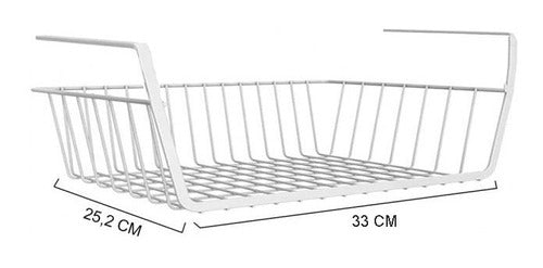 Metal Hanging Shelf Organizer for Pantry and Kitchen 1