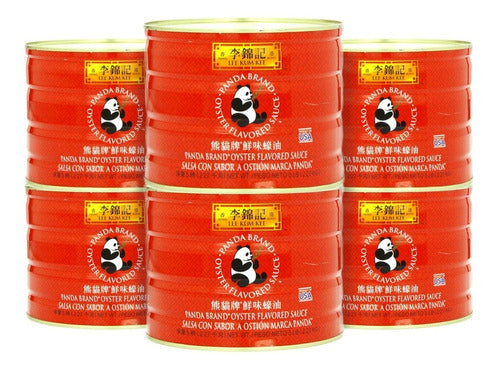 Lee Kum Kee Panda Brand Oyster Sauce Pack X6u 2.27kg 0