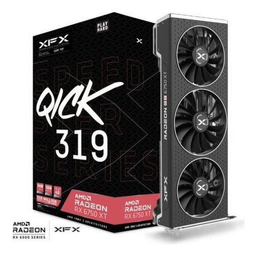 Tarjeta Video Xfx Rx6750x Speedster Qick319 Core 12gb Tranza 1