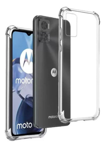 Ponele Precio Antishock Transparent Case for Motorola Moto E22 / E22i 2