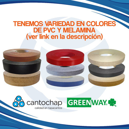 Cantochap Melamine Edge Banding 50mm Pre-glued 50m Oak Moro 6