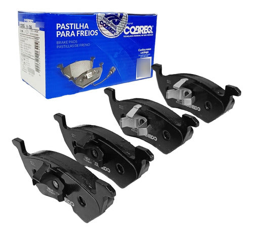 Cobreq Volkswagen Brake Pad Set for Trend Voyage 1.6 2013 0