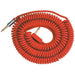 VOX VCC-90 9M Coil Cable - Red Spiraled 0