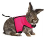 Ferplast Jogging XLarge Red Harness for Rabbits, Chinchillas, Guinea Pigs, and Cats 0