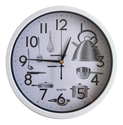 Arribo Large Wall Clock with Silent Second Hand 5