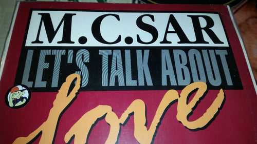 Mc Sar The Real Mccoy Lets Talk About Love Vinilo Maxi 1992 3