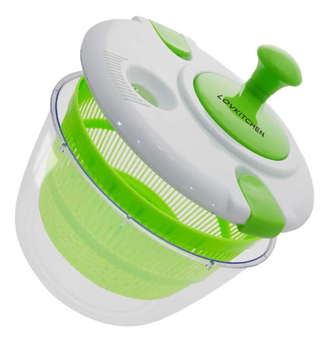 Salad Spinner Lovkitchen Secador De Frutas Y Verduras Grande 2