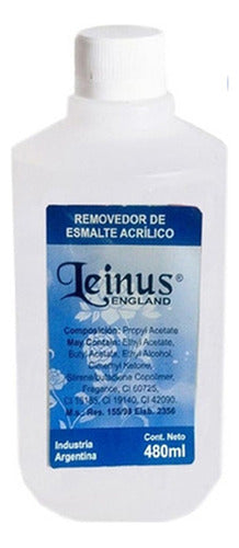 Leinus Semi-Permanent Nail Polish Remover Kit X 480 ML X 11 Units 0