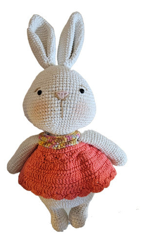 Bienvenido al mundo arg Conejo Apego Tejido Crochet Amigurumi Escandinavo Nordico 0