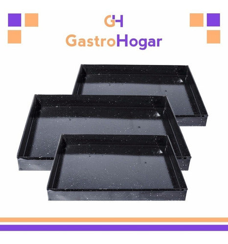 Casarojo Enamelled Rectangular Oven Tray 30x40cm 1