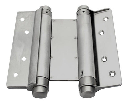 Double Action Swing Hinge Stainless Steel 100mm 4" 1