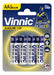 Vinnic AA Alkaline Batteries Blister Pack of 4 0