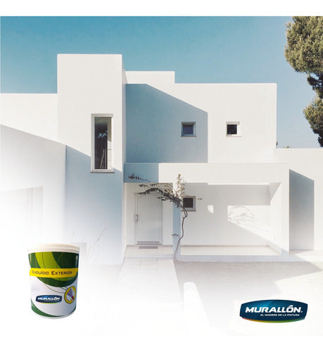 Murallón White 4 Liters Premium Plastic Filler for Interior and Exterior 2