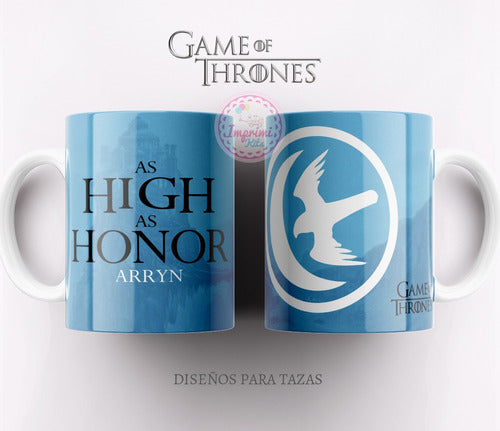 Plantilla Game Of Thrones Tazas Sublimar Sublimacion 1