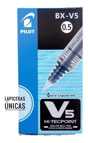 Pilot Precise V5 Roller Point Needle Black Fine Box of 12 Units 2