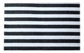 Generic Premium Individual Rectangular Stripes Black and White / Natural and Red 0