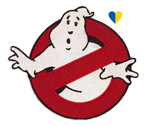 Parche Ghostbuster 10 Cm Termohadesivo - Casa Fantasmas 0