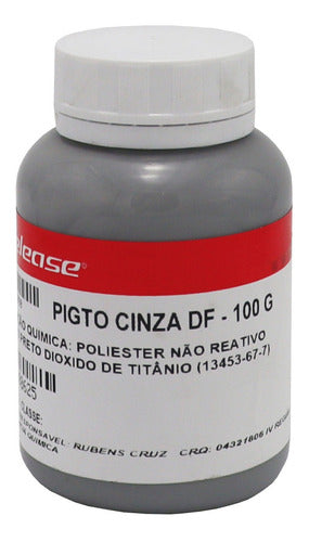 Pigmento Cinza Para Uso Com Resina Epoxi 2004 100 G 0