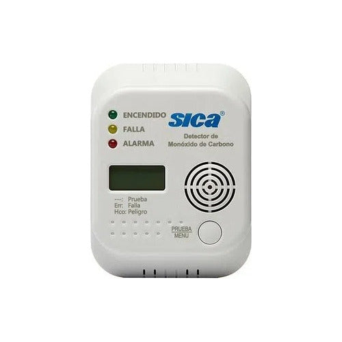 Sica Digital Carbon Monoxide Detector Battery Operated 0