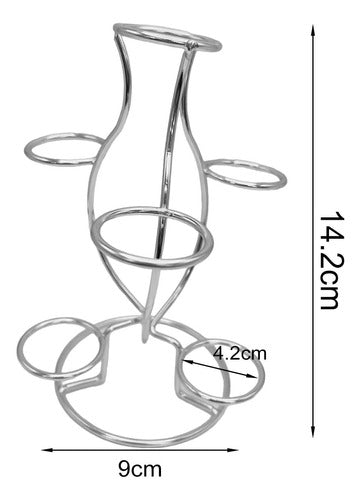 Prático Assento De Bola De Cristal Esferas Suporte De C 1