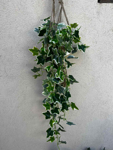 Jardín Vertical Planta Colgante Artificial Hiedra  105 Cms 1