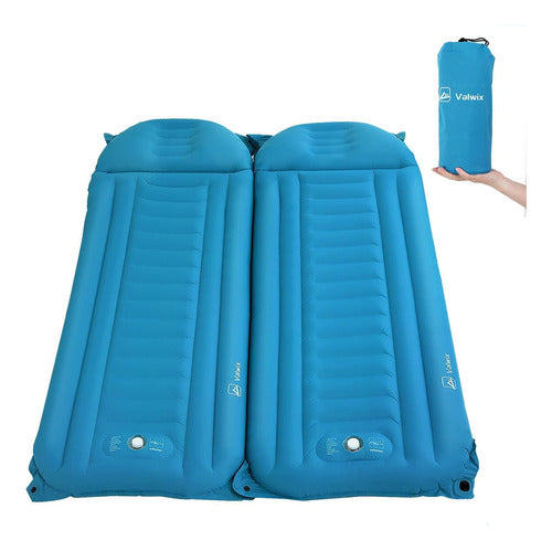 Valwix Double Sleeping Pad 5.5 Inches for Camping 0