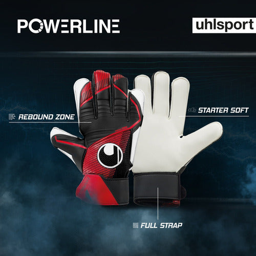 Uhlsport Powerline Starter Soft Goalkeeper Gloves 2