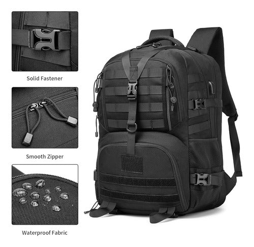 Aodethon Tactical Backpack for Men, Waterproof Military Backpack 2