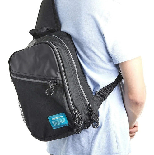 Mochila Morral De Pesca Shimano Bs-025q Talle M 0