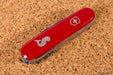 Victorinox Angler Red Pocket Knife 18 Uses Fishing + Leather Pouch 4