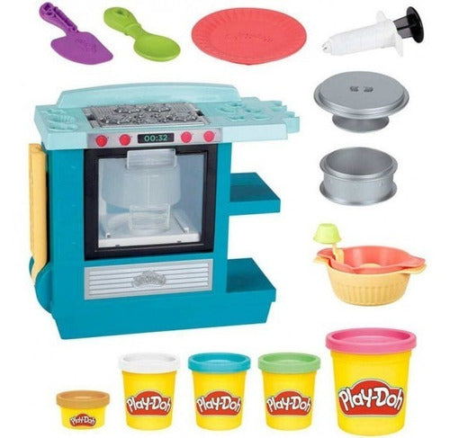 Play-Doh Set Masa Play Doh Hasbro Gran Horno De Pasteles 5 Potes 0