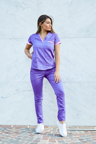 Rode Ambos Ambo Spandex - Venecia - Violeta & Rosa 1