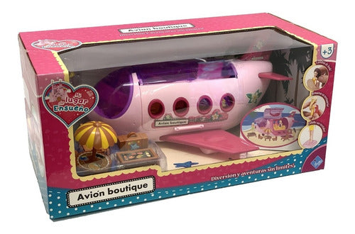 Avion Para Munecas Boutique Descapotable Lny 7087 Loonytoys 1