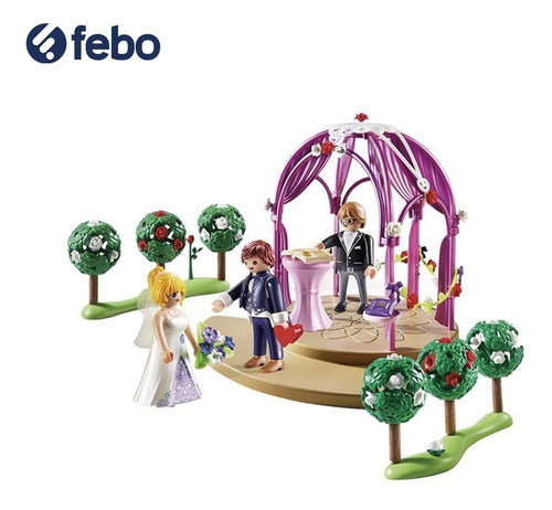 Playmobil City Life Wedding Pavilion with Bride and Groom Febo 2