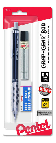 Pentel Graph Gear 800 Mechanical Drafting Pencil 0.5mm 0