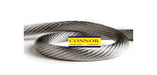 Connor Galvanized Steel Cable 4mm, 6x7+1 Roll of 100m 1