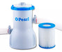 Pearl Filter Pump for Liner Pool + Fluvial Pompons 1